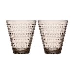 Iittala Kastehelmi Waterglas 300ml Linnen – set van 2