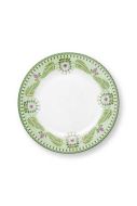 Pip Studio Lily & Lotus Ontbijtbord 23 cm Light Green