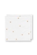 Pip Studio Dot Delight Servet Embroidery Stars Gold 40x40 cm - set van 2