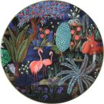 Gien Le Jardin Du Palais Ontbijtbord Flamingo 22 cm