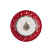 Villeroy & Boch Christmas Toy's Delight Ontbijtbord 21,5 cm rood