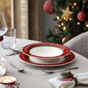 Villeroy & Boch Christmas Toy's Delight Diep bord rood