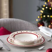 Villeroy & Boch Christmas Toy's Delight Diep bord wit