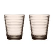 Iittala Aino Aalto Waterglas 220ml Linnen – set van 2