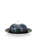 Pip Studio Berry Blues Botervloot rond 17 x 8 cm