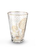 Pip Studio Longdrink Glass Royal Golden Flower 370ml