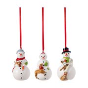 Villeroy & Boch Nostalgic Ornaments Sneeuwpoppen 3 stuks